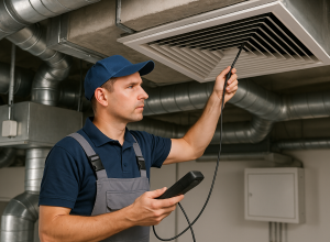 Monitoring i serwis systemów wentylacyjnych